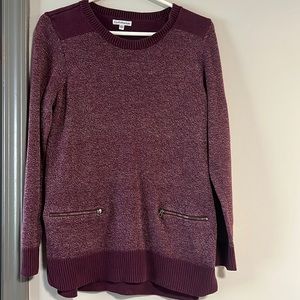 Croft&Barrow CottonKnit Sweater with pockets - size M